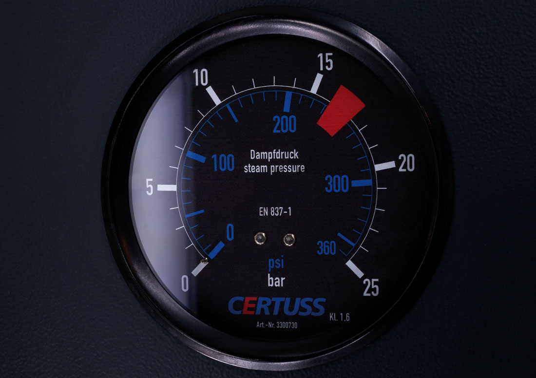 CERTUSS E320MX - Betriebsdruck bis 16 bar